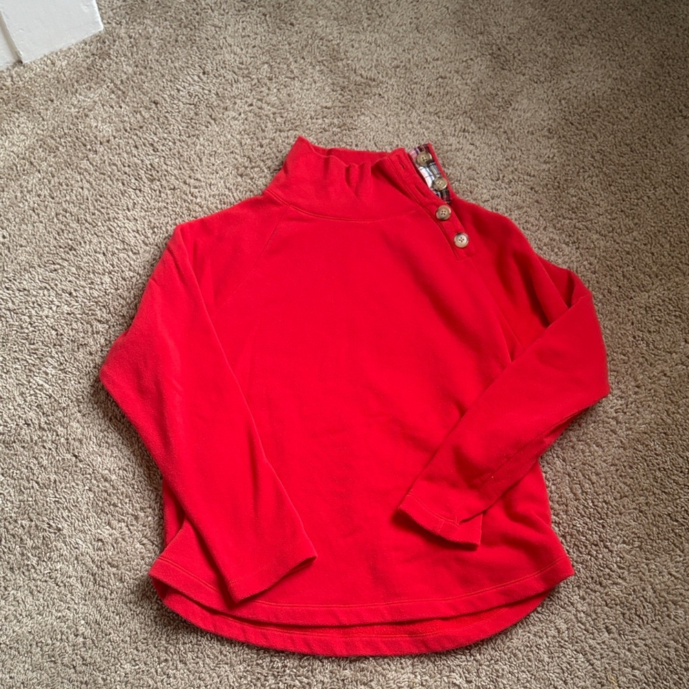 J. Crew Red Pullover